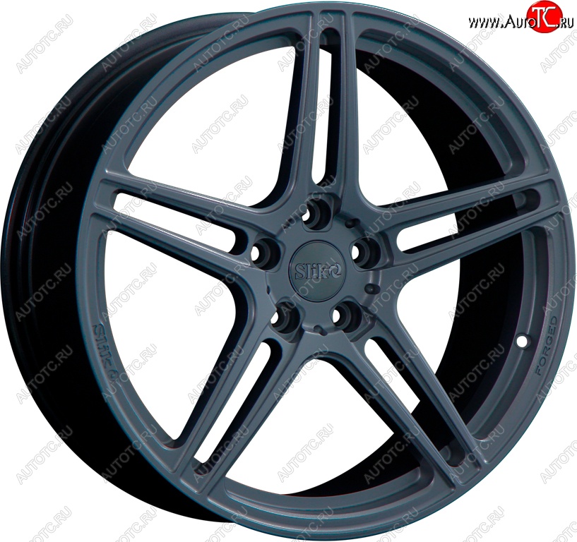 35 499 р. Кованый диск Slik PREMIUM L-824 8.5x18   (Матовый серый титан (TITAN))  с доставкой в г. Воронеж