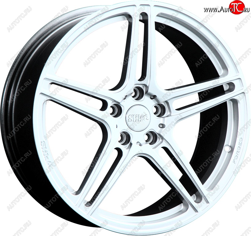35 499 р. Кованый диск Slik PREMIUM L-824 8.5x18   (Белый (W))  с доставкой в г. Воронеж