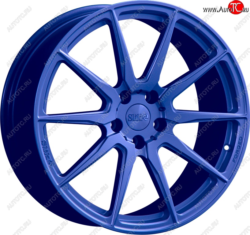35 499 р. Кованый диск Slik PREMIUM L-826 8.0x18   (Синий (BLUE))  с доставкой в г. Воронеж