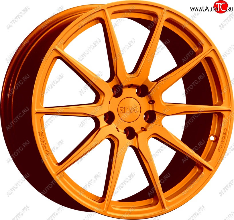 35 499 р. Кованый диск Slik PREMIUM L-826 8.5x18   (Candy медно-оранжевый глянцевый)  с доставкой в г. Воронеж