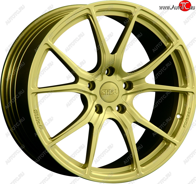 35 499 р. Кованый диск Slik PREMIUM L-827 8.0x18   (Золотой (G))  с доставкой в г. Воронеж