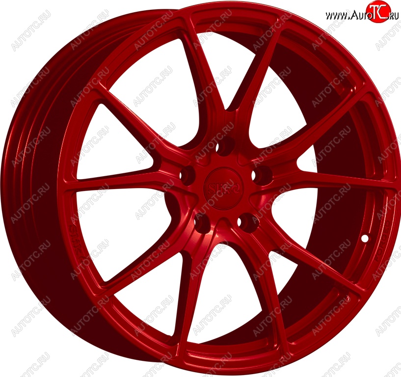 35 499 р. Кованый диск Slik PREMIUM L-827 8.0x18   (Красный (RED))  с доставкой в г. Воронеж