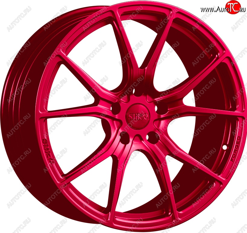 35 499 р. Кованый диск Slik PREMIUM L-827 8.0x18   (Candy рубиновый (Candy RUBIN))  с доставкой в г. Воронеж