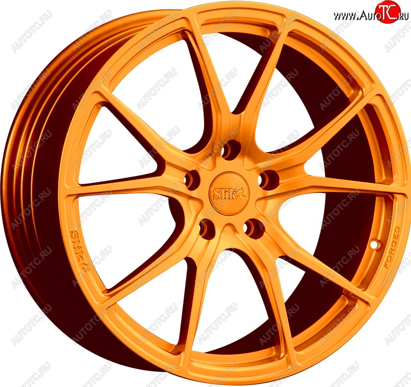35 499 р. Кованый диск Slik PREMIUM L-827 8.0x18   (Candy медно-оранжевый глянцевый)  с доставкой в г. Воронеж