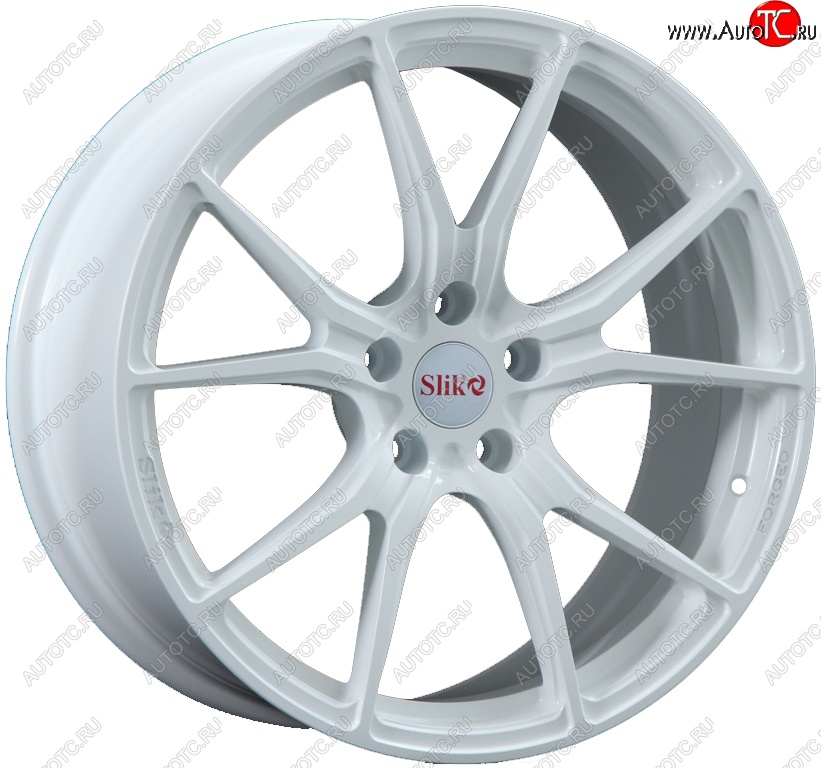 35 499 р. Кованый диск Slik PREMIUM L-827 8.5x18   (Белый (W))  с доставкой в г. Воронеж