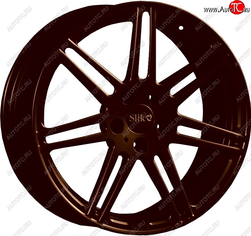 35 499 р. Кованый диск Slik PREMIUM L-828 8.0x18   (Коньячная бронза глянец (BRZCGN))  с доставкой в г. Воронеж