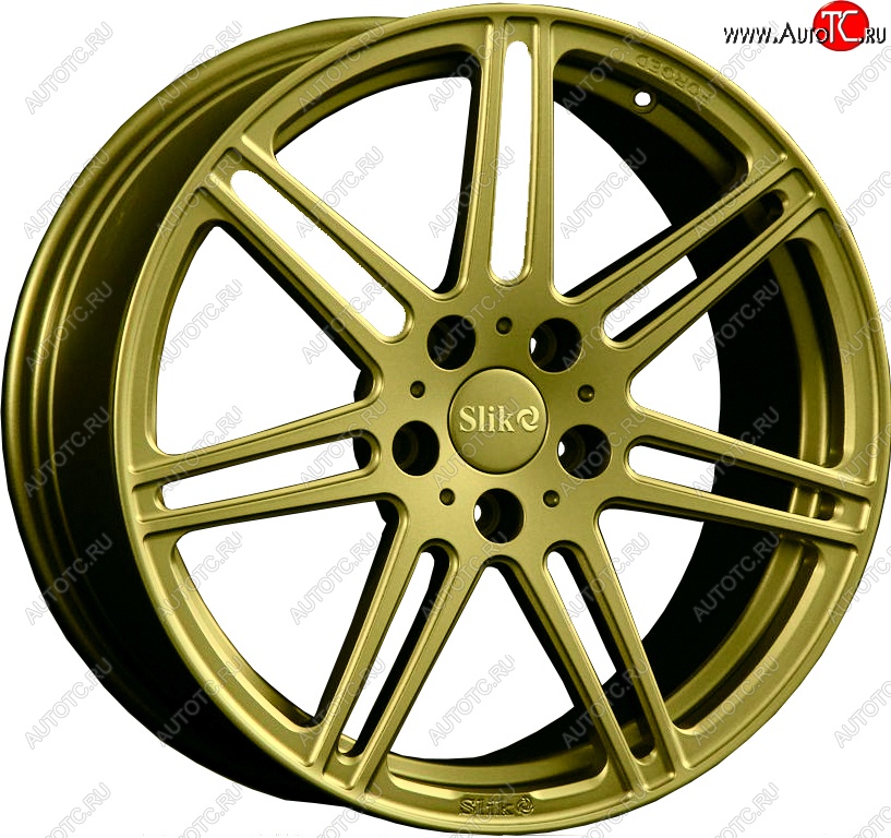35 499 р. Кованый диск Slik PREMIUM L-828 8.0x18   (Золотой (G))  с доставкой в г. Воронеж