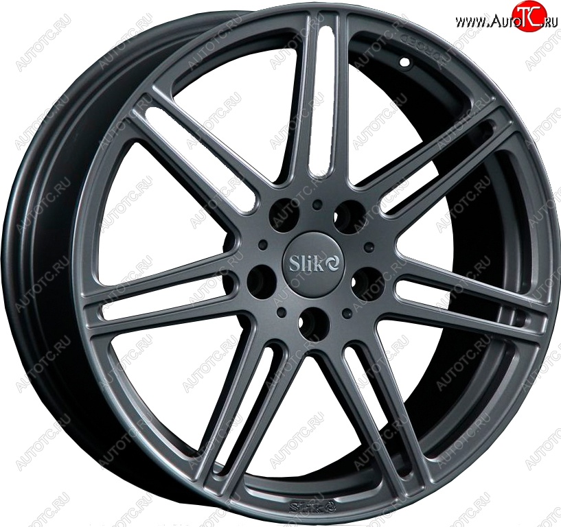 35 499 р. Кованый диск Slik PREMIUM L-828 8.0x18   (Графит глянцевый (GM))  с доставкой в г. Воронеж