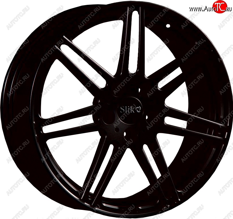 35 499 р. Кованый диск Slik PREMIUM L-828 8.0x18   (Черный глянцевый (BK))  с доставкой в г. Воронеж