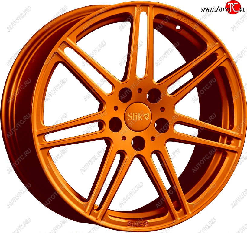 35 499 р. Кованый диск Slik PREMIUM L-828 8.0x18   (Candy медно-оранжевый глянцевый)  с доставкой в г. Воронеж