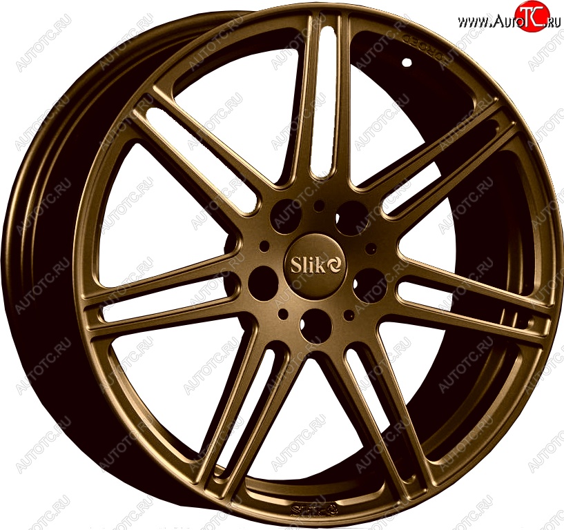35 499 р. Кованый диск Slik PREMIUM L-828 8.0x18   (Бронза (BRZ))  с доставкой в г. Воронеж