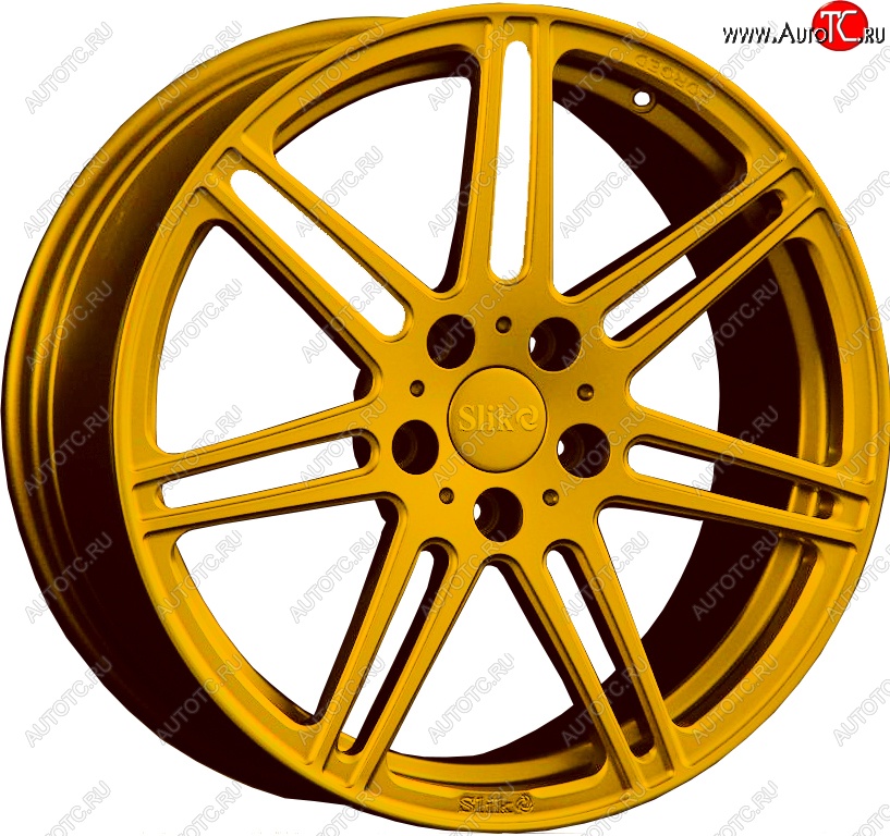 35 499 р. Кованый диск Slik PREMIUM L-828 8.5x18   (Ярко желтый RAL1021 (YELLOW))  с доставкой в г. Воронеж