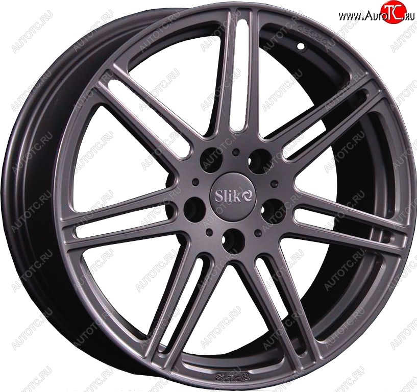35 499 р. Кованый диск Slik PREMIUM L-828 8.5x18   (Темный хром (DC))  с доставкой в г. Воронеж