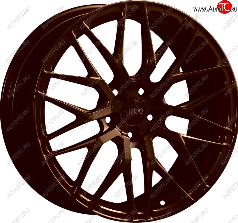 35 499 р. Кованый диск Slik PREMIUM L-829 8.5x18   (Коньячная бронза глянец (BRZCGN))  с доставкой в г. Воронеж