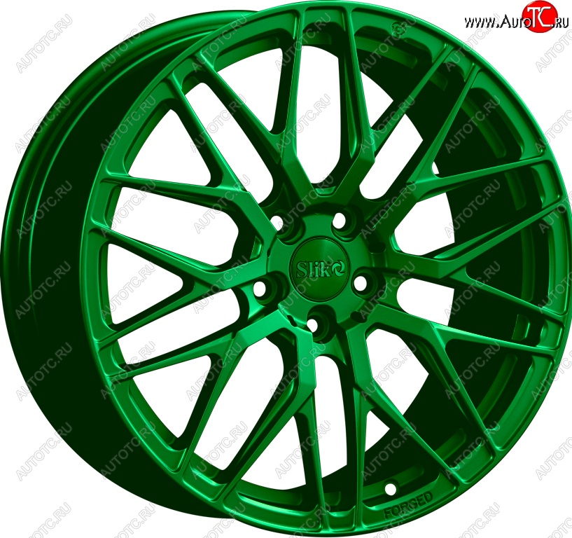 35 499 р. Кованый диск Slik PREMIUM L-829 8.5x18   (Зеленый (GREEEN))  с доставкой в г. Воронеж