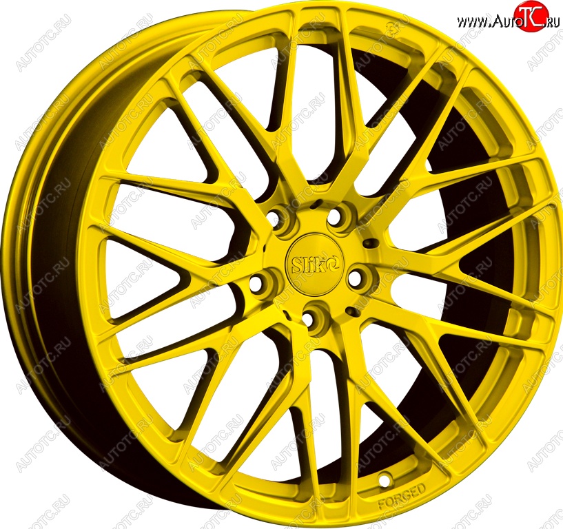 35 499 р. Кованый диск Slik PREMIUM L-829 8.5x18   (Candy ярко-желтый (Candy YELLOW))  с доставкой в г. Воронеж