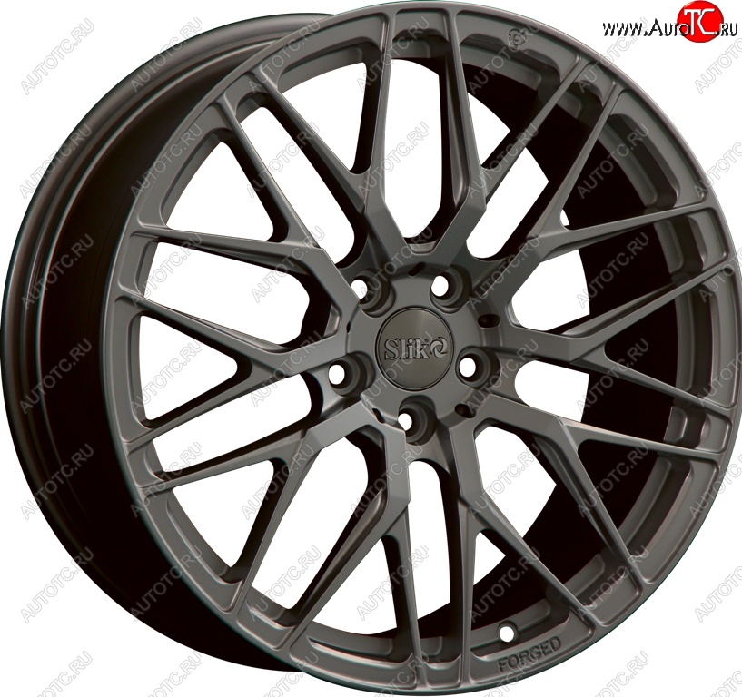 35 499 р. Кованый диск Slik PREMIUM L-829 8.5x18   (Темный хром (DC))  с доставкой в г. Воронеж