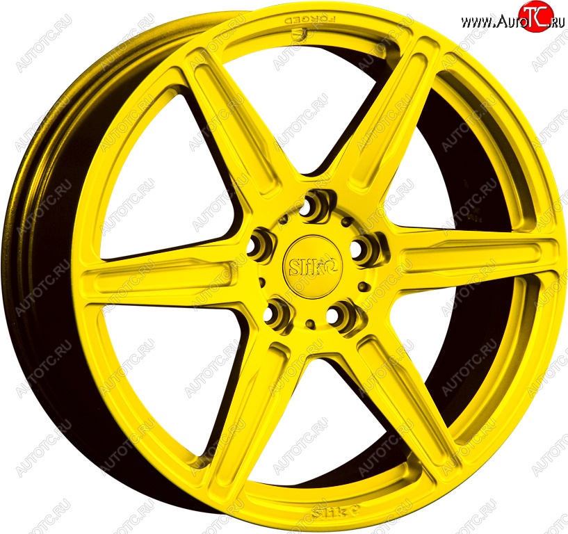 35 499 р. Кованый диск Slik PREMIUM L-831 8.0x18   (Candy ярко-желтый (Candy YELLOW))  с доставкой в г. Воронеж