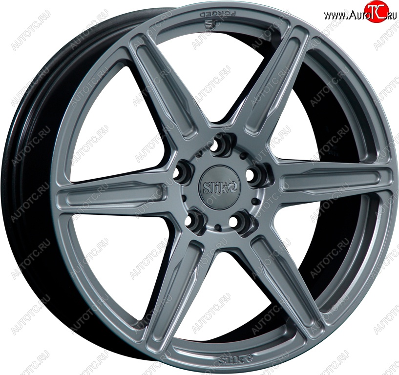 35 499 р. Кованый диск Slik PREMIUM L-831 8.0x18   (Графит глянцевый (GM))  с доставкой в г. Воронеж