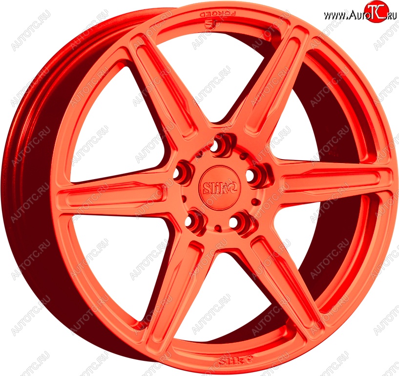 35 499 р. Кованый диск Slik PREMIUM L-831 8.5x18   (RAL 3026 ярко алый (3026))  с доставкой в г. Воронеж