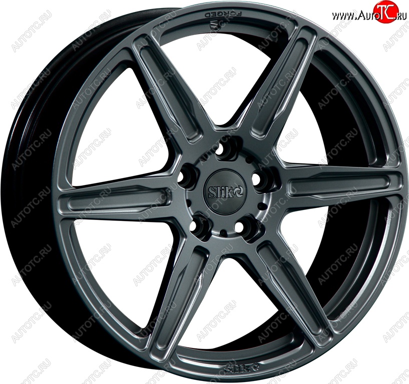 35 499 р. Кованый диск Slik PREMIUM L-831 8.5x18   (Темный хром (DC))  с доставкой в г. Воронеж