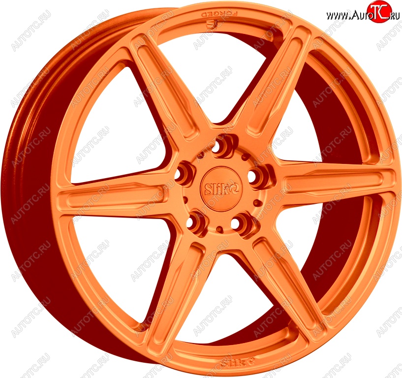 35 499 р. Кованый диск Slik PREMIUM L-831 8.5x18   (Ярко оранжевый (ORANGE))  с доставкой в г. Воронеж