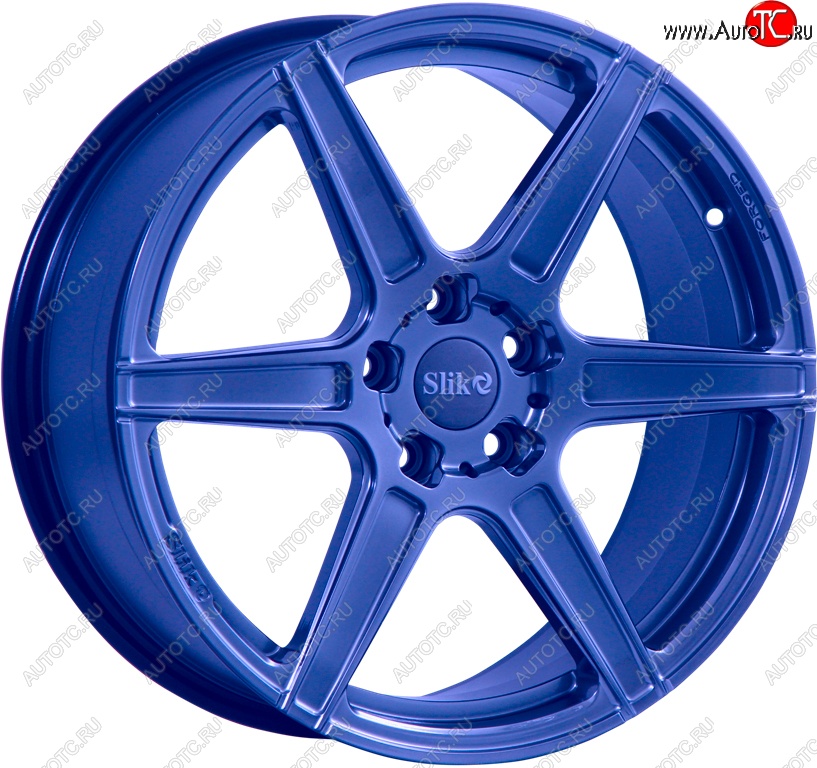 35 499 р. Кованый диск Slik PREMIUM L-832 8.0x18   (Синий (BLUE))  с доставкой в г. Воронеж