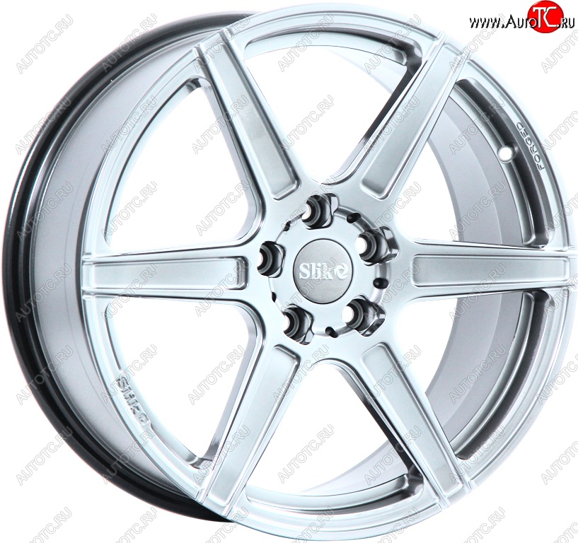 33 199 р. Кованый диск Slik PREMIUM L-832 8.0x18   (Ярко блестящее серебро (HPB))  с доставкой в г. Воронеж