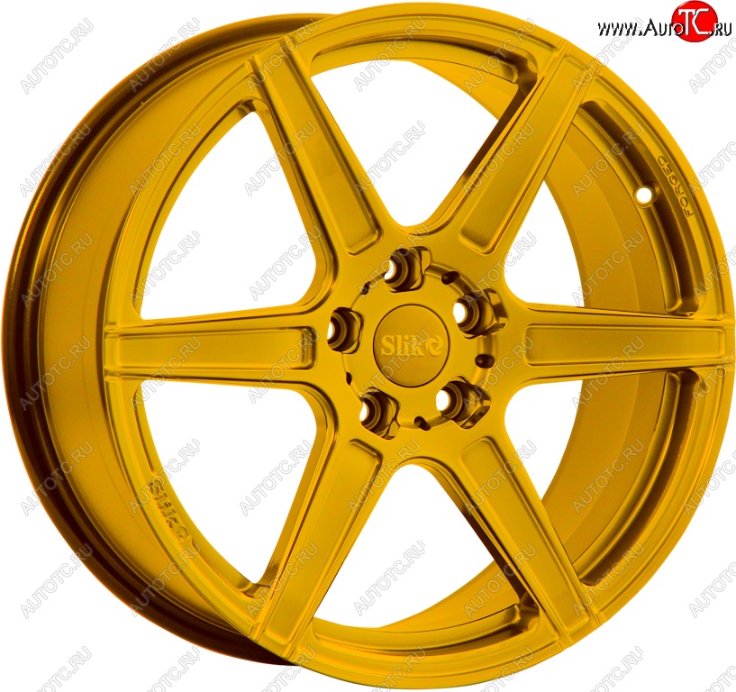 35 499 р. Кованый диск Slik PREMIUM L-832 8.5x18   (Ярко желтый RAL1021 (YELLOW))  с доставкой в г. Воронеж