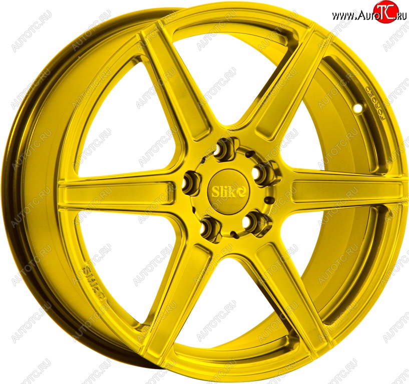 35 499 р. Кованый диск Slik PREMIUM L-832 8.5x18   (Candy ярко-желтый (Candy YELLOW))  с доставкой в г. Воронеж