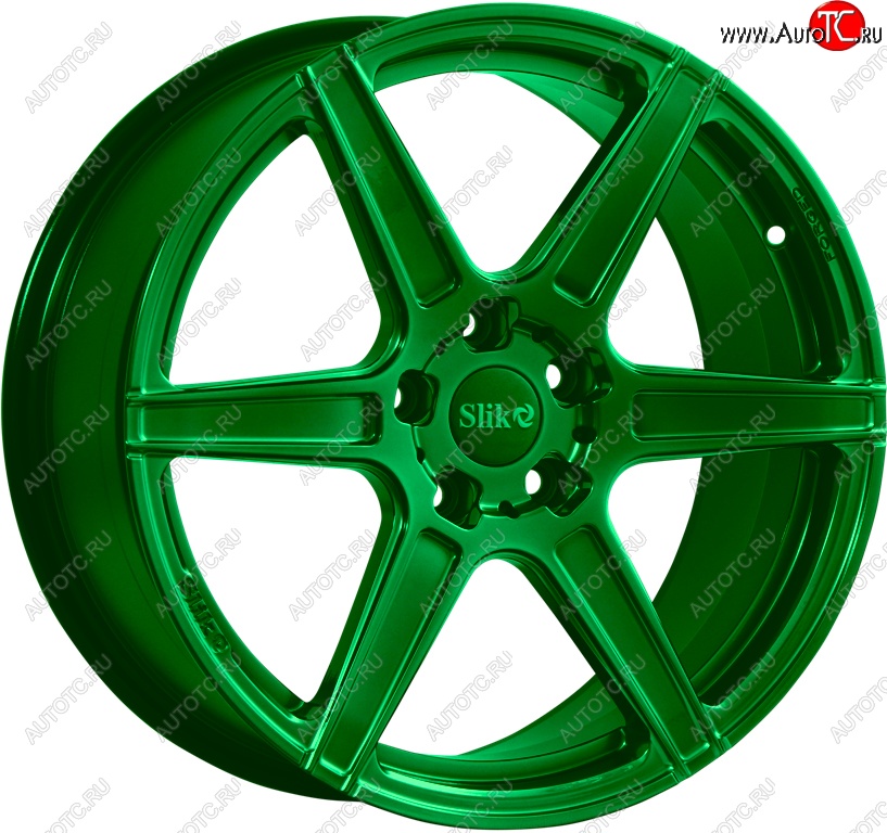 35 499 р. Кованый диск Slik PREMIUM L-832 8.5x18   (Зеленый (GREEEN))  с доставкой в г. Воронеж