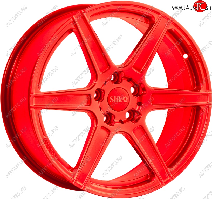 35 499 р. Кованый диск Slik PREMIUM L-832 8.5x18   (RAL 3026 ярко алый (3026))  с доставкой в г. Воронеж