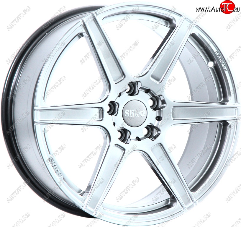33 199 р. Кованый диск Slik PREMIUM L-832 8.5x18   (Ярко блестящее серебро (HPB))  с доставкой в г. Воронеж