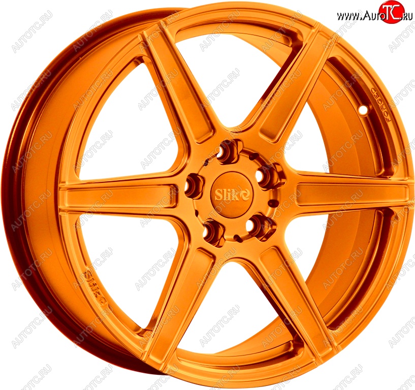 35 499 р. Кованый диск Slik PREMIUM L-832 8.5x18   (Candy медно-оранжевый глянцевый)  с доставкой в г. Воронеж
