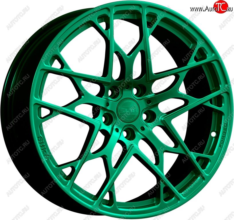 35 499 р. Кованый диск Slik PREMIUM L-834 8.0x18   (Candy изумрудно-зеленый (Candy Green))  с доставкой в г. Воронеж