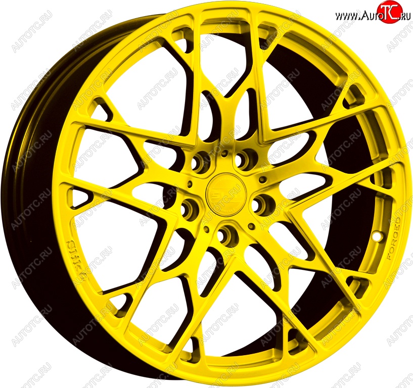 35 499 р. Кованый диск Slik PREMIUM L-834 8.5x18   (Candy ярко-желтый (Candy YELLOW))  с доставкой в г. Воронеж