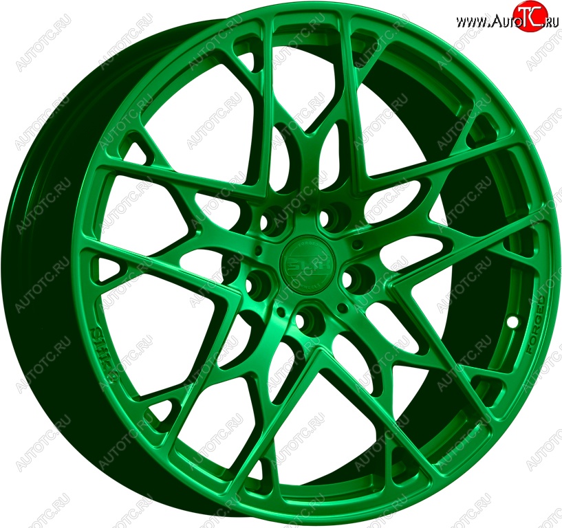 35 499 р. Кованый диск Slik PREMIUM L-834 8.5x18   (Зеленый (GREEEN))  с доставкой в г. Воронеж