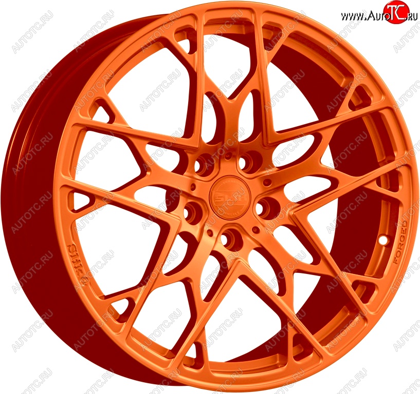 35 499 р. Кованый диск Slik PREMIUM L-834 8.5x18   (Ярко оранжевый (ORANGE))  с доставкой в г. Воронеж