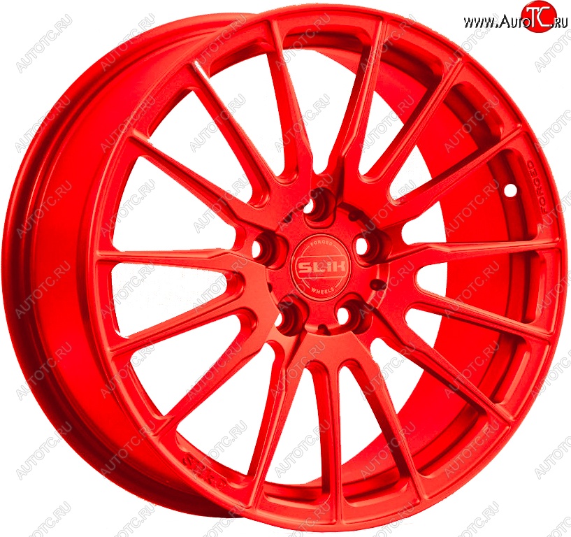 35 499 р. Кованый диск Slik PREMIUM L-838 8.5x18   (RAL 3026 ярко алый (3026))  с доставкой в г. Воронеж