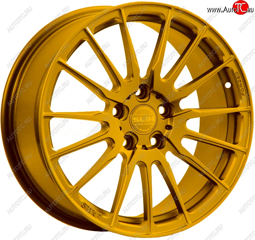 35 499 р. Кованый диск Slik PREMIUM L-838 8.5x18   (Ярко желтый RAL1021 (YELLOW))  с доставкой в г. Воронеж