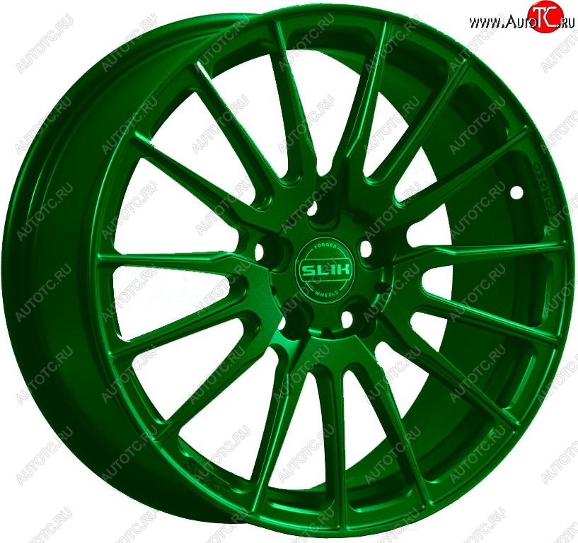 35 499 р. Кованый диск Slik PREMIUM L-838 8.5x18   (Зеленый (GREEEN))  с доставкой в г. Воронеж