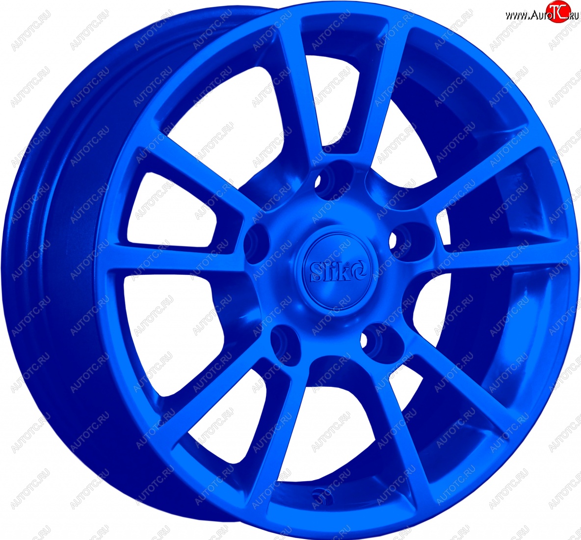 15 249 р. Кованый диск Slik Classic L-87 6.5x15   (Candy синий (Candy BLUE))  с доставкой в г. Воронеж