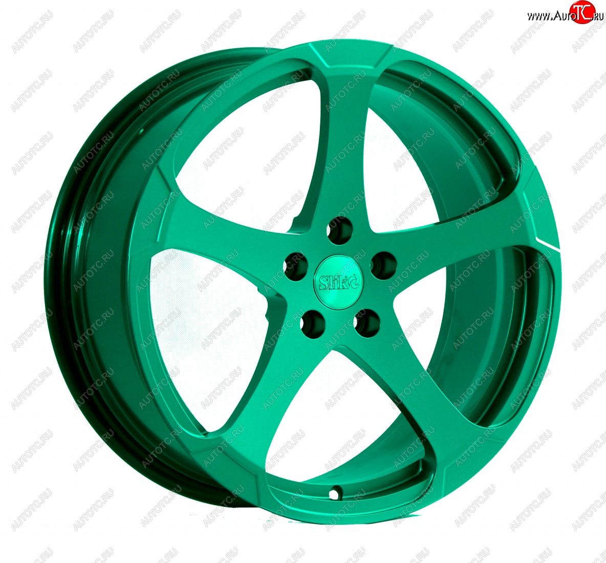 35 299 р. Кованый диск Slik Classic L-900 8.5x19   (Candy изумрудно-зеленый (Candy Green))  с доставкой в г. Воронеж