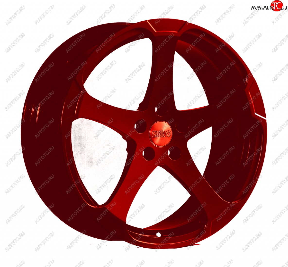 35 299 р. Кованый диск Slik Classic L-900 8.5x19   (Candy красный (Candy RED))  с доставкой в г. Воронеж