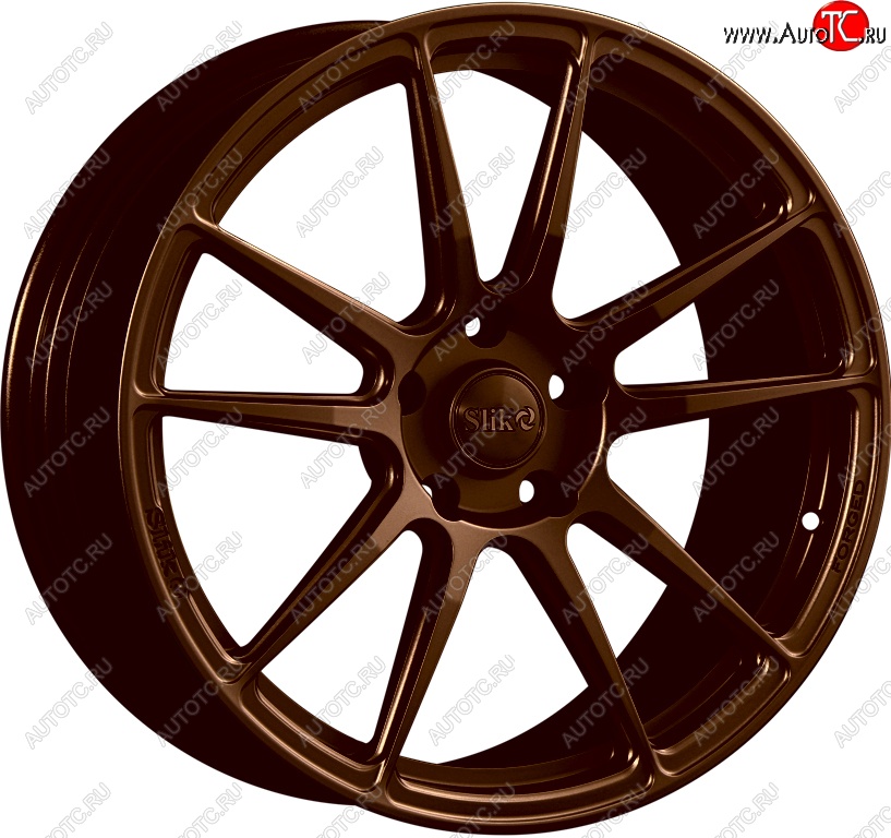 43 319 р. Кованый диск Slik PREMIUM L-904 8.5x19   (Коньячная бронза глянец (BRZCGN))  с доставкой в г. Воронеж