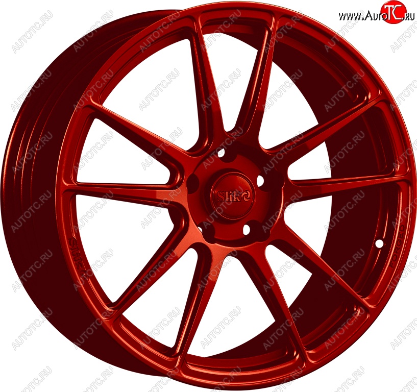 43 319 р. Кованый диск Slik PREMIUM L-904 8.5x19   (Candy красный (Candy RED))  с доставкой в г. Воронеж