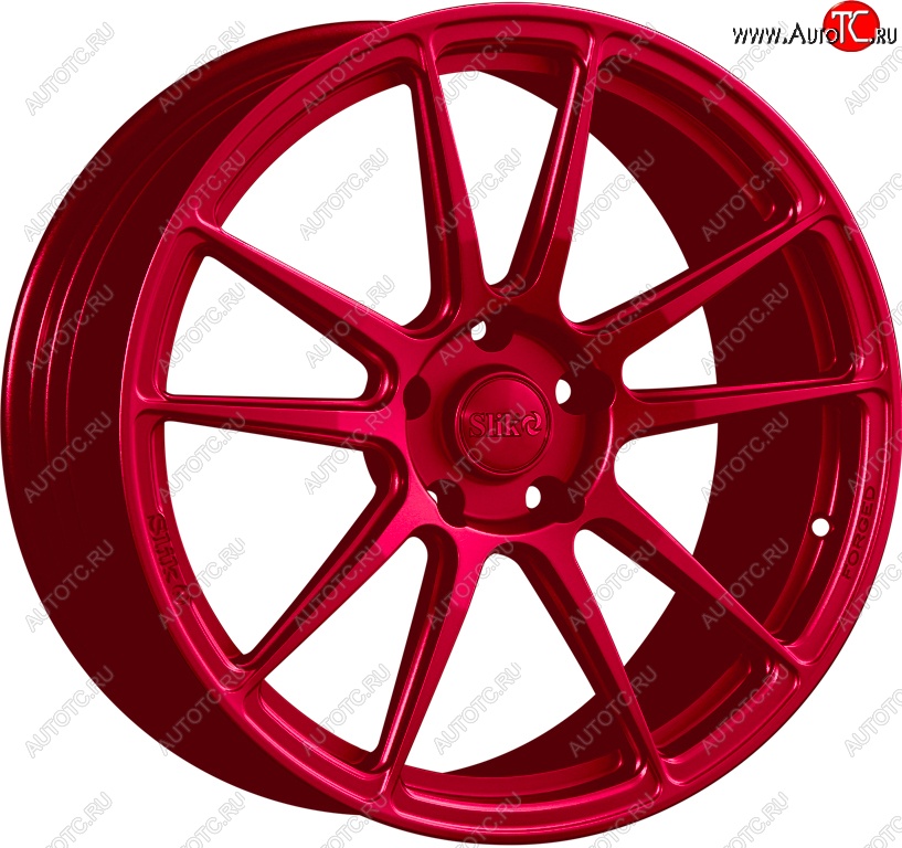 43 319 р. Кованый диск Slik PREMIUM L-904 8.5x19   (Candy рубиновый (Candy RUBIN))  с доставкой в г. Воронеж