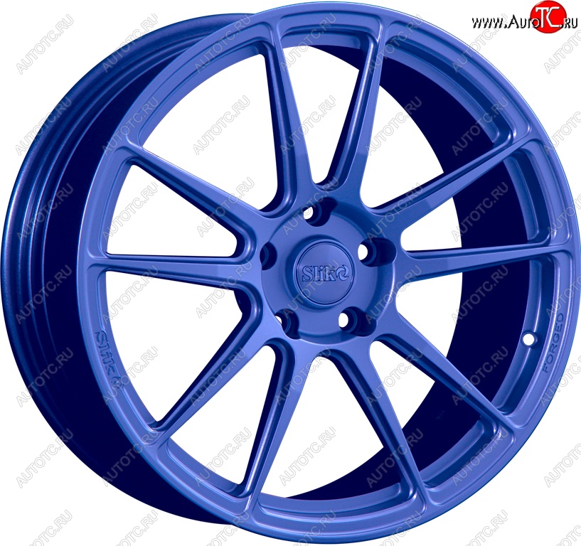 43 319 р. Кованый диск Slik PREMIUM L-904 8.5x19   (Синий (BLUE))  с доставкой в г. Воронеж