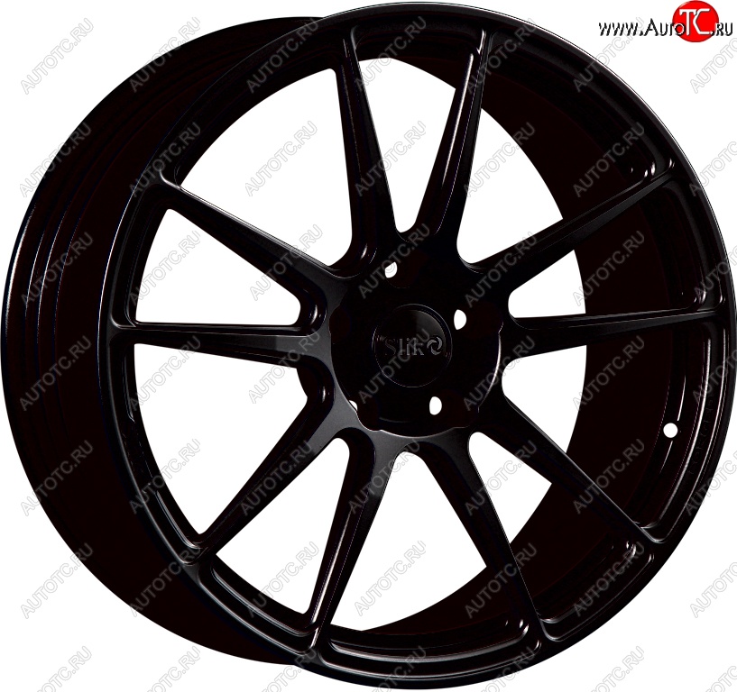 43 319 р. Кованый диск Slik PREMIUM L-904 8.5x19   (Черный глянцевый (BK))  с доставкой в г. Воронеж