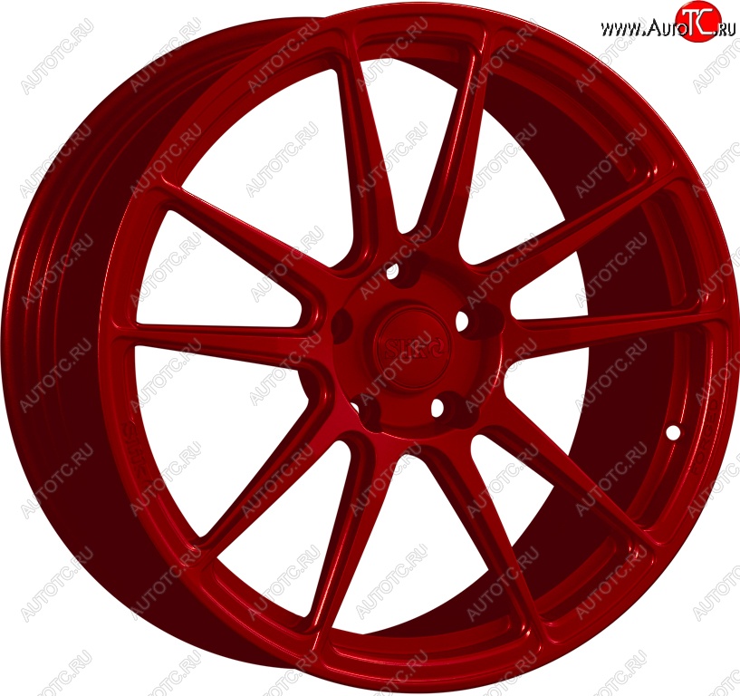 44 999 р. Кованый диск Slik PREMIUM L-904 9.0x19   (Красный (RED))  с доставкой в г. Воронеж